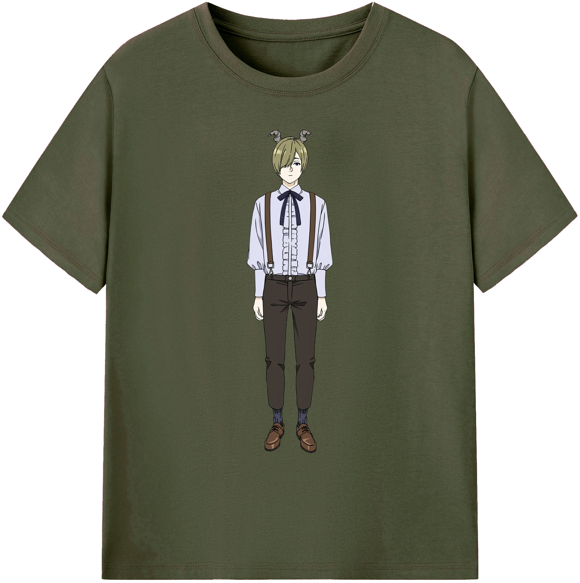 （画像用） 葬送のフリーレン Frieren 綿100％ メンズ半袖Tシャツ｜肌触りやわらか＆通気性